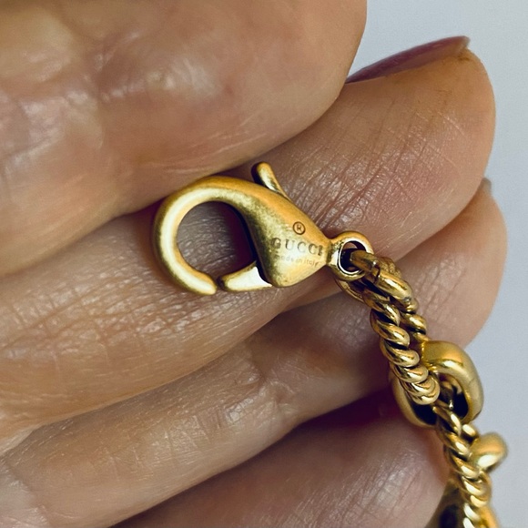 Auth Gucci Necklace GG Logo 18” SOLD - Picture 4 of 6